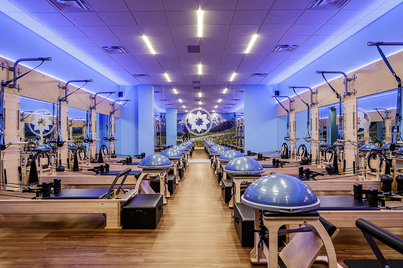 Club Pilates studio space