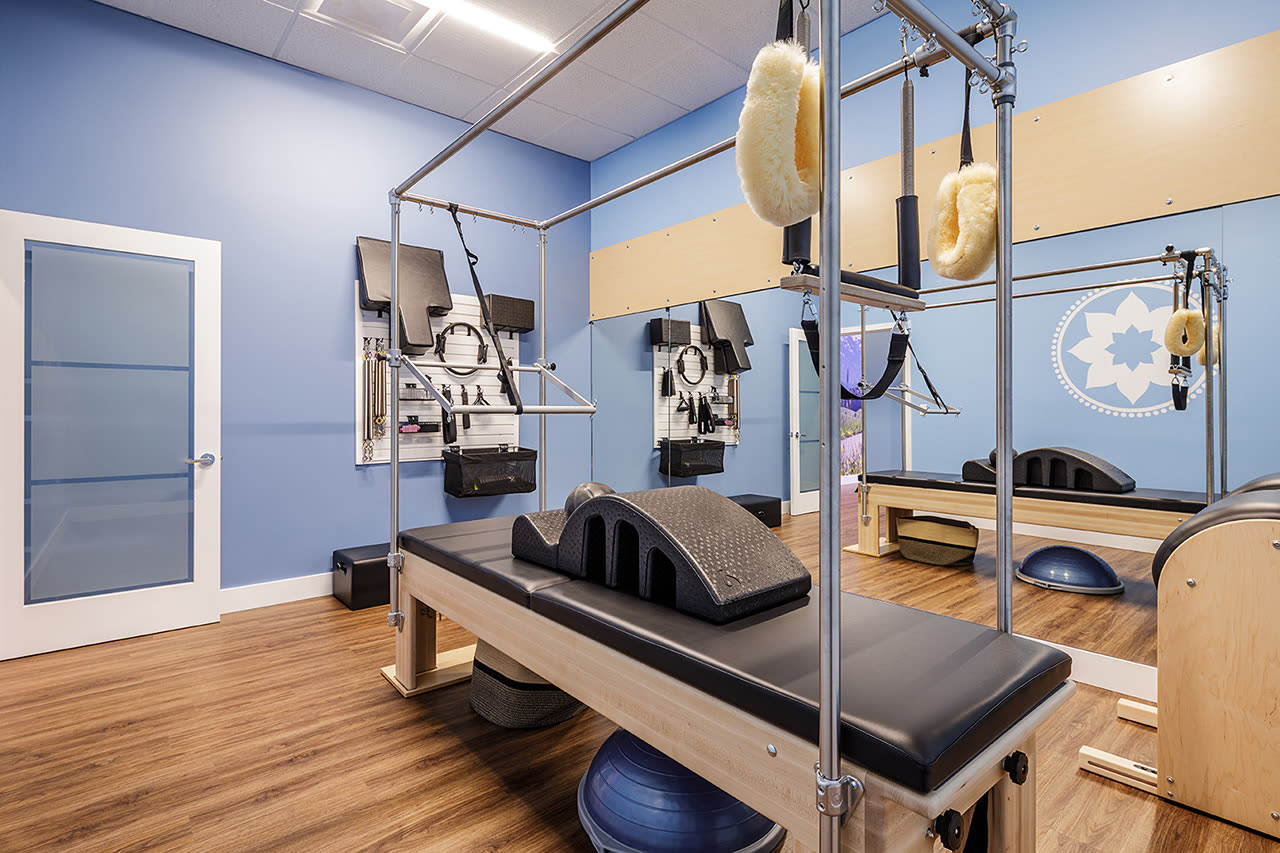 Club Pilates finished studio