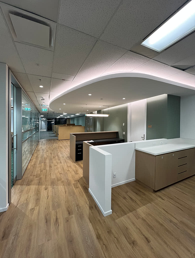 Commercial office interior