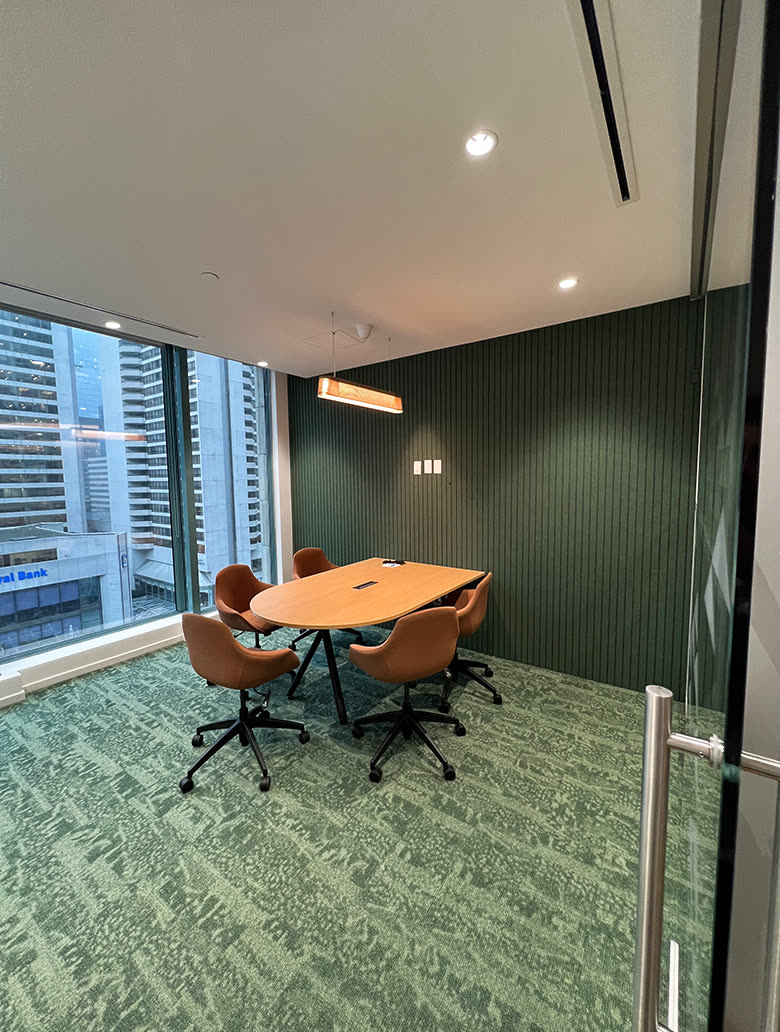 Coast Funds finished office space